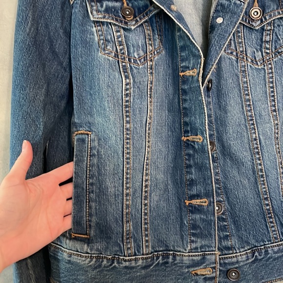 Cropped Denim Jacket (Womens M) - Picture 5 of 12